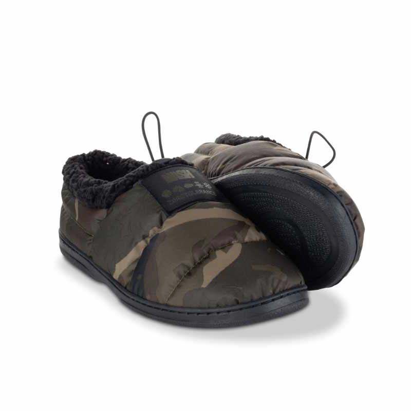 Chaussons Nash ZT Deluxe Biwy Slipper Camo - Chaussures | Pacific P&ecirc;che