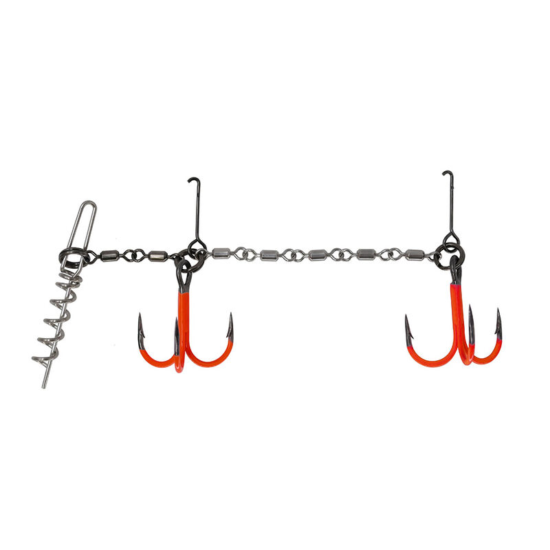 Monture VMC Double Pike Chain Size L (x1) - Hame&ccedil;ons et montages | Pacific P&ecirc;che