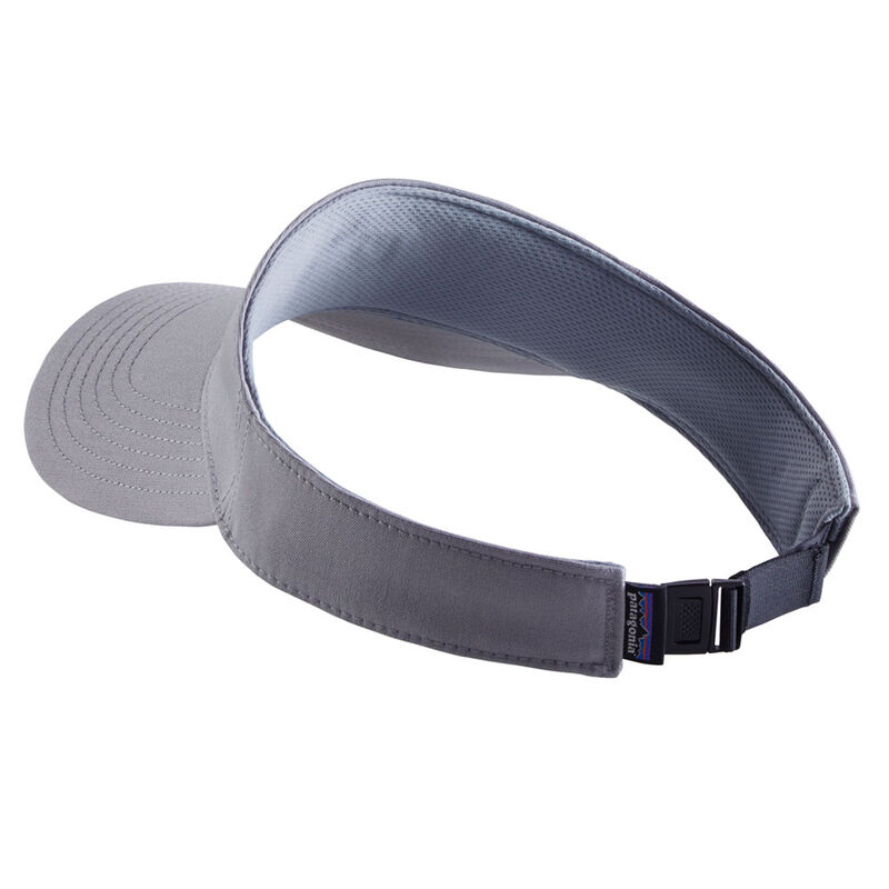 Casquette visi&egrave;re patagonia p-6 logo visor drifter grey (grise) - Casquettes | Pacific P&ecirc;che