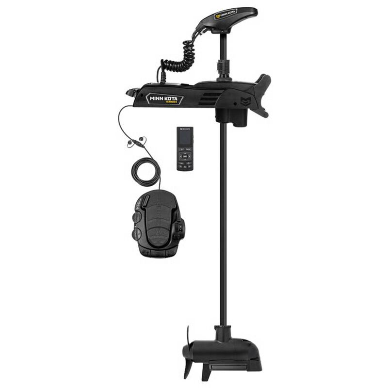 Moteur Electrique Avant Minn Kota Terrova Qcuest-90/115 lbs-24/36V-Sonde DSC-114 cm - Moteurs &eacute;lectriques | Pacific P&ecirc;che