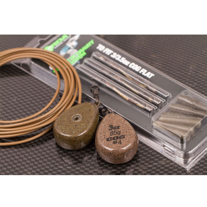 Kit montage carpe korda kit cog booms flat lead (x3) - Kit Montage Complet | Pacific P&ecirc;che