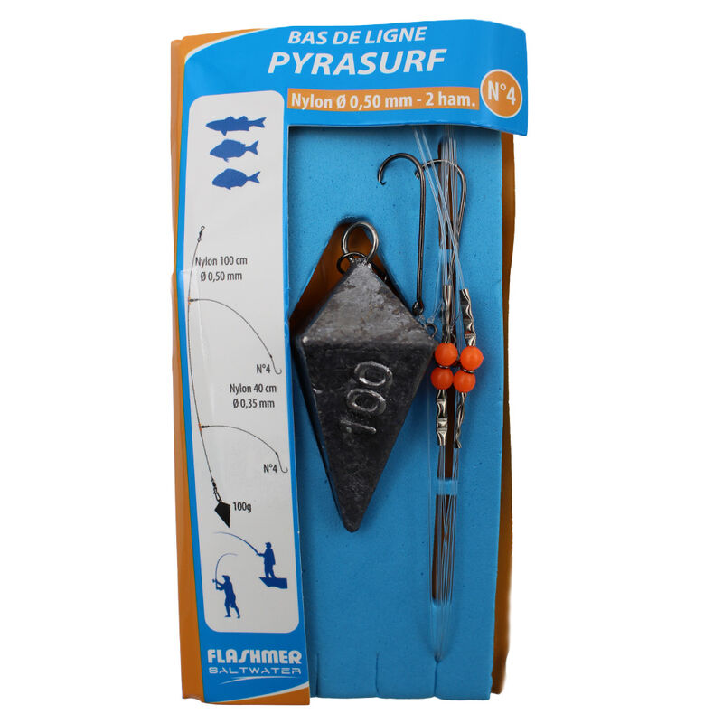 Bas de Ligne Pyrasurf Flashmer 100g - Bas de Lignes / Lignes Mont&eacute;es | Pacific P&ecirc;che