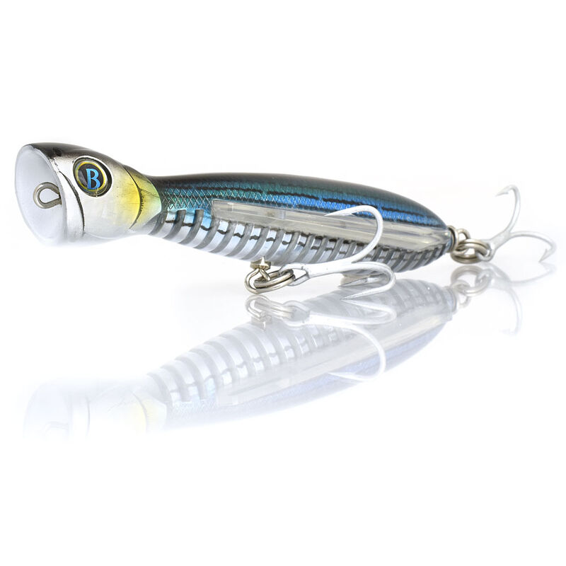 Leurres De Pêche Ocean Born Flying Popper 140 FL - Couleur Rose Argenté - Pour Pêche Spinning