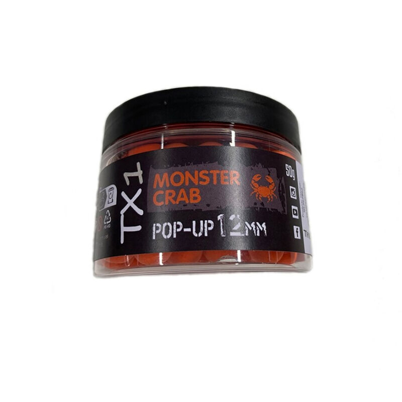 Pop up Orange Shimano Bait TX1 Monster Crab - Flottantes | Pacific P&ecirc;che