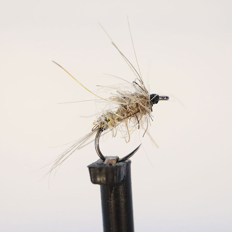 Mouche émergente Silverstone oreilles de lièvre H18 (x3) - Emergentes | Pacific Pêche
