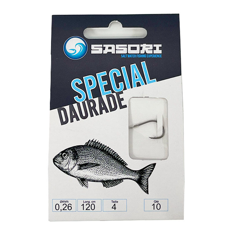 Hameçons Montés Sasori Special Daurade 120cm (x10) - Hameçons Montés | Pacific Pêche