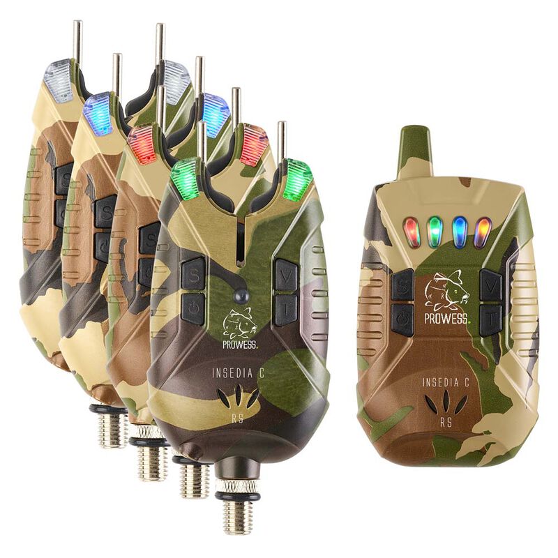 Coffret Détecteurs Prowess insedia RS Camou 4+1 - Coffrets détecteurs | Pacific Pêche