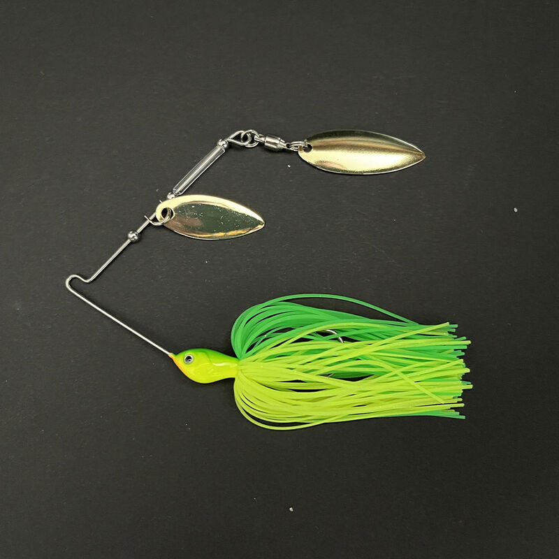 Lames De Spinnerbait Pour Pêche - Lames Colorado Polies Avec Tige Métallique, Rechange Pour Leurres Rotatifs - Accessoire Pêche Truite, Brochet, Perche