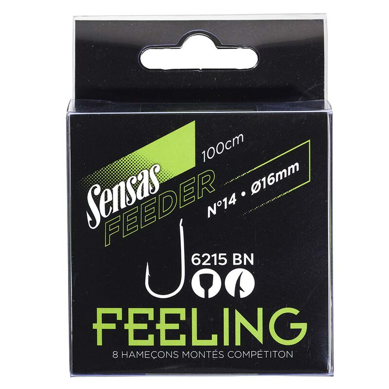 Hame&ccedil;ons mont&eacute;s Sensas Feeder Feeling 6215 BN (x8) - Hame&ccedil;ons mont&eacute;s feeder | Pacific P&ecirc;che