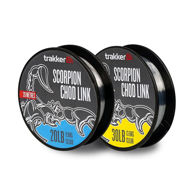 Bas de ligne carpe Trakker Scorpion chod Link 20 m - Fluorocarbone BDL | Pacific P&ecirc;che