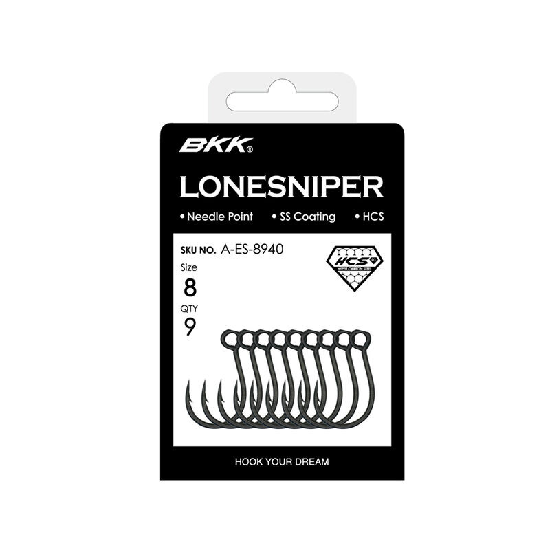 Hameçon Simple BKK LoneSniper - Simples | Pacific Pêche