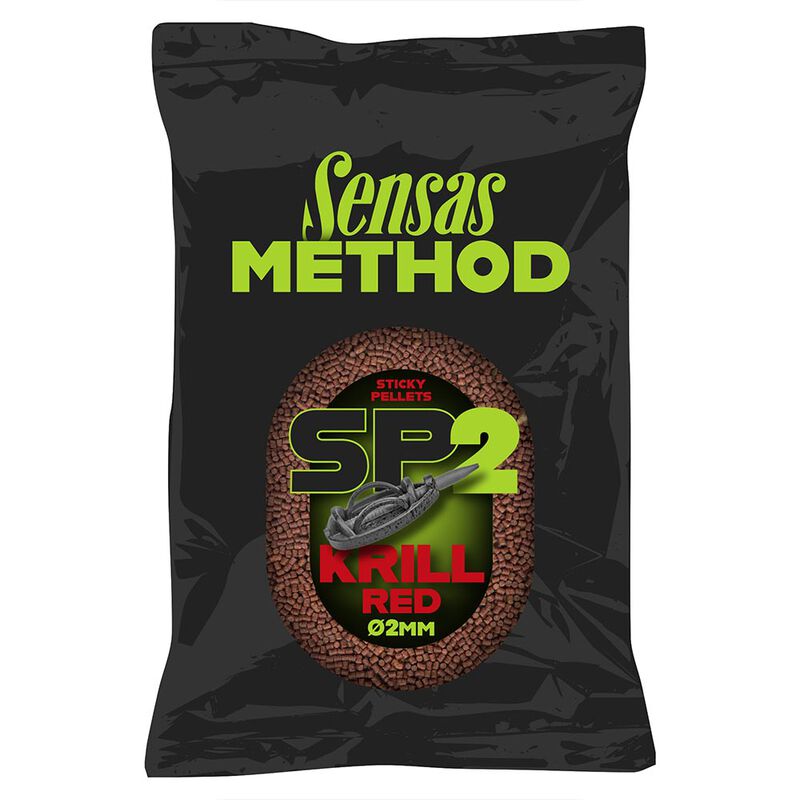 Amorce Feeder Sensas Method Sticky Krill 650 g - Amorces | Pacific P&ecirc;che