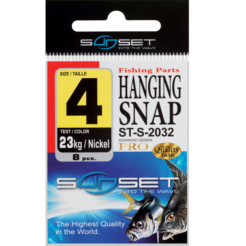 Agrafe attache plomb sunset hanging snap - Agrafes | Pacific Pêche