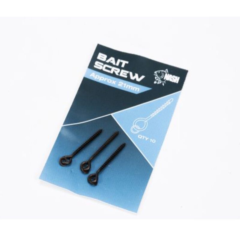 Vis &agrave; app&acirc;ts filet&eacute;es bait screw 21mm (x10) - Accroche app&acirc;ts | Pacific P&ecirc;che