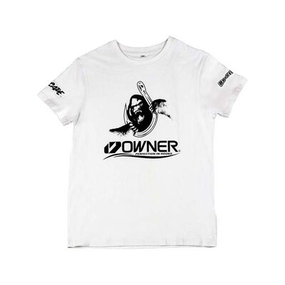 T-shirt Owner Be Strong Blanc - Vêtements | Pacific Pêche
