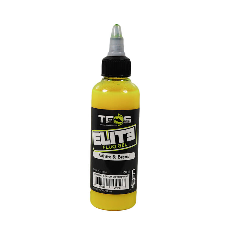 Booster Fluo Gel Teos Elite White/Bread 100ml - Additifs | Pacific P&ecirc;che
