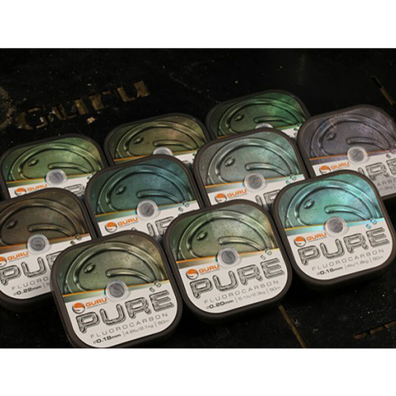 Fluorocarbone coup guru pure fluorocarbon 50m - Fluorocarbone | Pacific Pêche