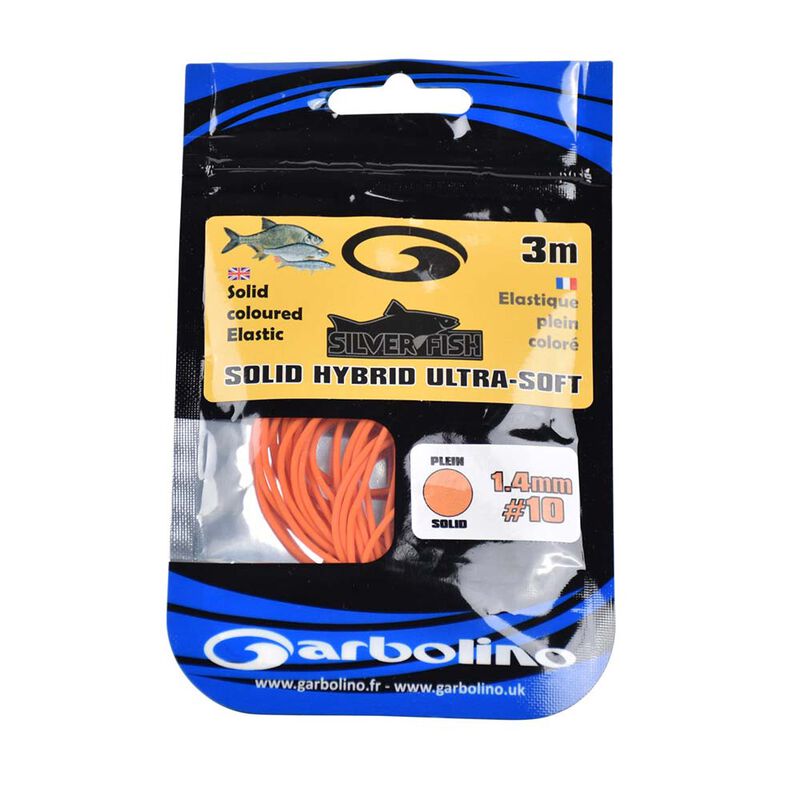 Elastique Garbolino Solid Ultra Soft Silver fish 3m - Frondes, Elastiques et Godets | Pacific Pêche