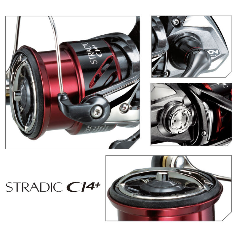 Moulinet shimano stradic ci4+ 4000xgfb - Moulinets Spinning | Pacific P&ecirc;che