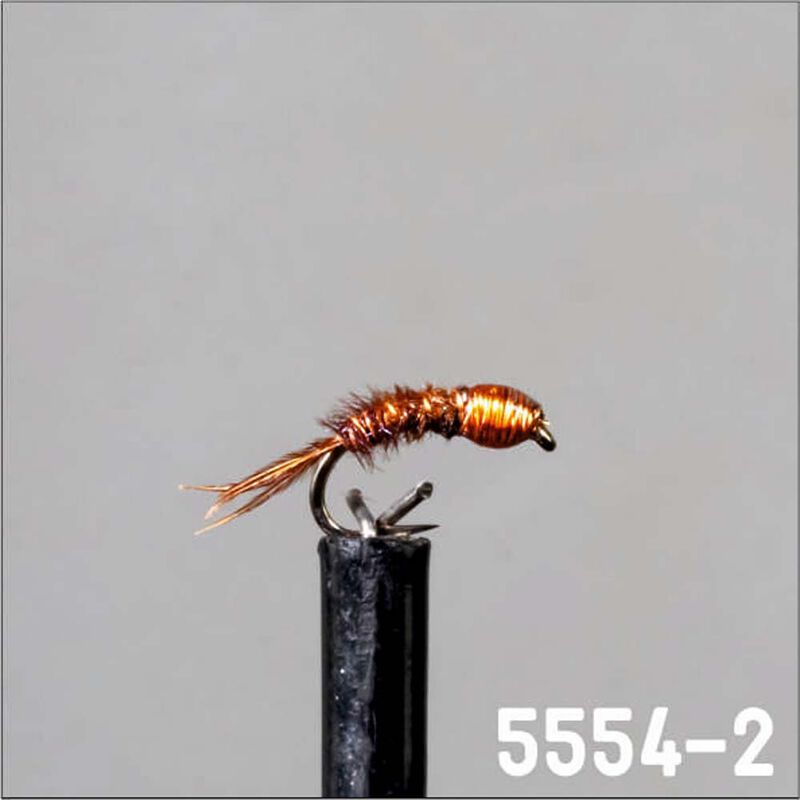 Nymphes Garbolino X2 - été / eaux basses / faisan - Nymphes | Pacific Pêche