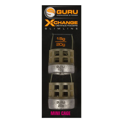 Mini cage feeder slimline x-change guru distance feeder - Cages | Pacific Pêche