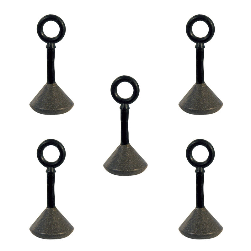 Kit back lead carpe mack2 (x5) - Back Lead | Pacific P&ecirc;che