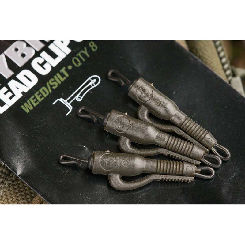 Clip plomb carpe korda quick change hybrid lead clip (x8) - Clip plombs et c&ocirc;nes | Pacific P&ecirc;che