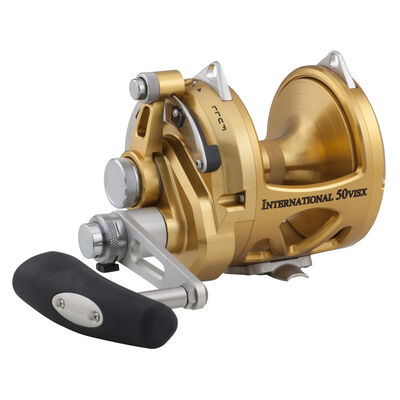 Moulinet tra&icirc;ne penn international 50 vi vsx s&eacute;rie gold - Moulinets tambour Tournant | Pacific P&ecirc;che