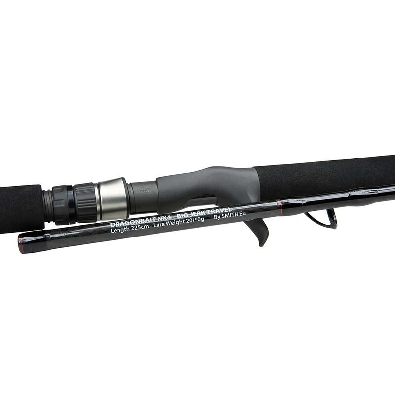 Canne casting carnassier smith dragonbait nx4 big jerk travel 2,25m 20-90g - Cannes Casting | Pacific P&ecirc;che