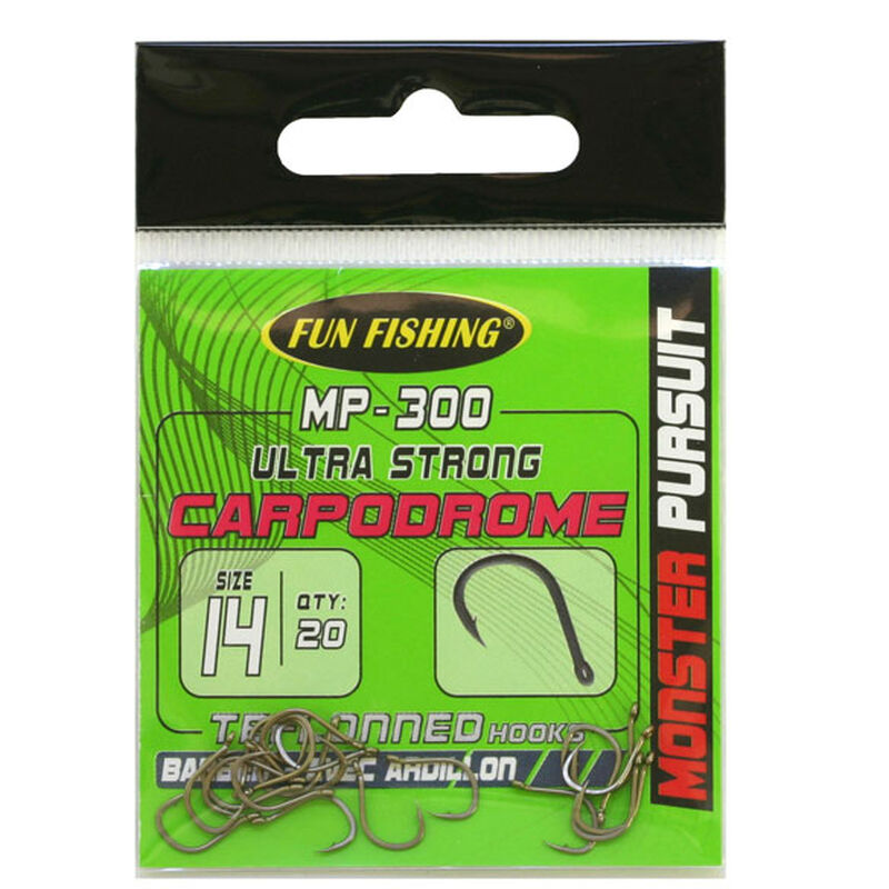 Hame&ccedil;ons coup fun fishing monster pursuit a oeillet avec ardillon mp300 (x20) - Hame&ccedil;ons non Mont&eacute;s &agrave; Oeillets | Pacific P&ecirc;che