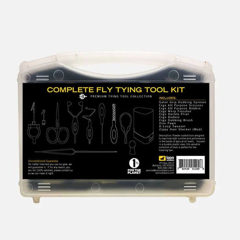 Kit de montage Loon Outdoors Complete Fly Tying Tool Kit - Kit Outillage | Pacific Pêche