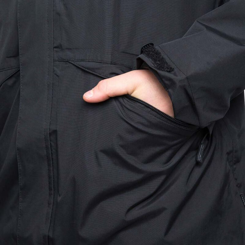 Veste impermeable homme trespass corvo jacket black - Vêtements | Pacific Pêche