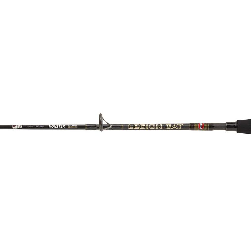 Canne silure penn legion cat gold monster 1.72m 400g - Cannes Verticale | Pacific Pêche