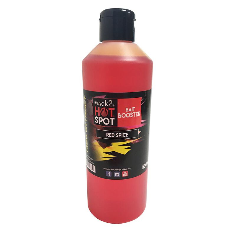 Booster mack2 high attract red spice bait booster 500ml - Boosters / dips | Pacific Pêche