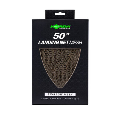 Filet &eacute;puisette Korda Landing Net Mesh | 50in Shallow - Epuisettes | Pacific P&ecirc;che
