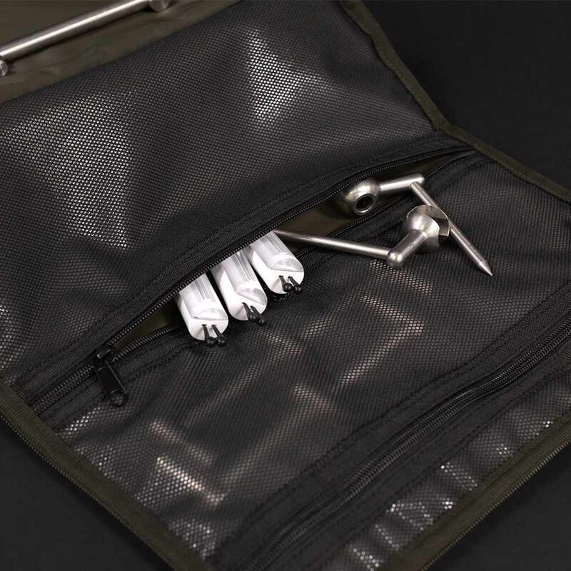 Trousse Korda Compac Singlez Bag Dark Kamo - Sacs/Trousses Acc. | Pacific P&ecirc;che