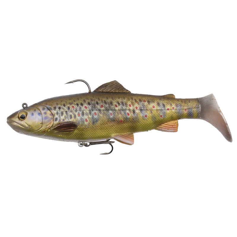 Leurre Souple Shad Savage Gear 4D Rattle Trout S 12.5cm, 35g - Shads | Pacific P&ecirc;che