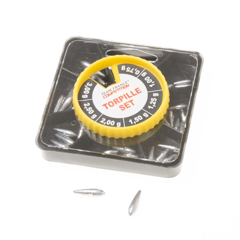 Boite distributrice de torpilles team france 35 torpilles - Olivettes | Pacific Pêche