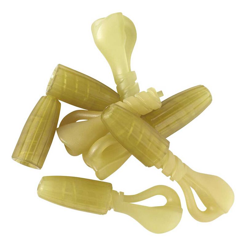 Clip plombs rok screw lock leqd clip sl brown - pochette de 10 - Clip plombs et c&ocirc;nes | Pacific P&ecirc;che