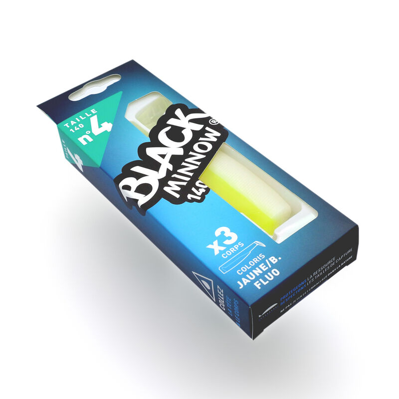 Leurre souple fiiish corps black minnow 140 14cm (x3) - Leurres souples | Pacific Pêche