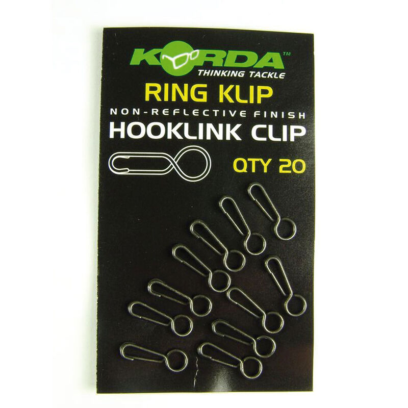 Agrafes anneaux carpe korda ring clip (x20) - Agrafes | Pacific P&ecirc;che