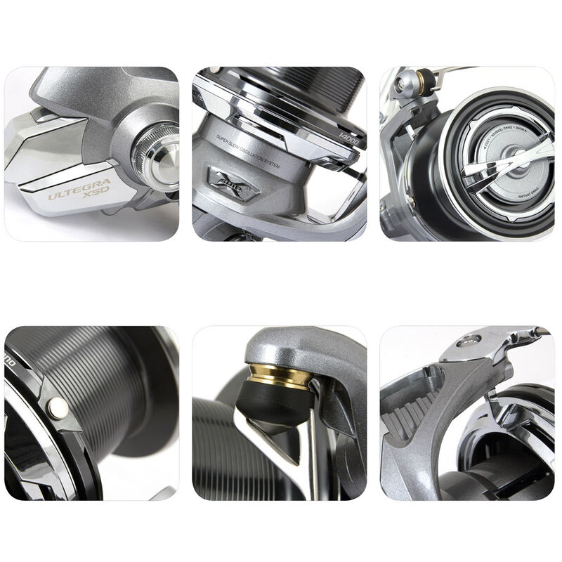 Moulinet shimano ultegra 14000 xsd - Moulinets frein avant | Pacific Pêche