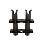 Porte Canne Seanox 2 Cannes Fixe PVC Noir - Aménagement Barque | Pacific Pêche