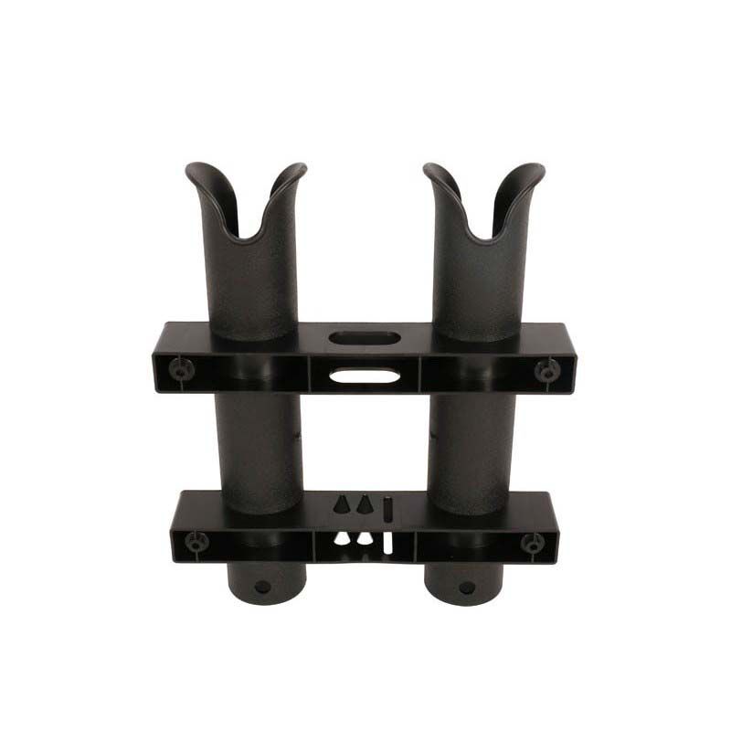 Porte Canne Seanox 2 Cannes Fixe PVC Noir - Aménagement Barque | Pacific Pêche