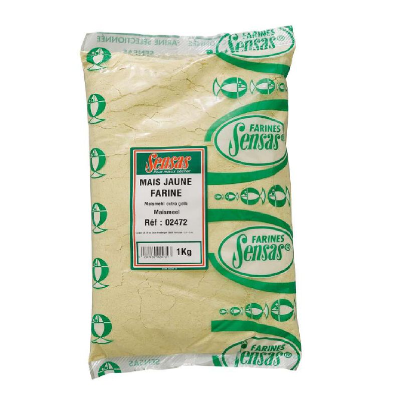 Farine sensas mais jaune 1kg - Farines | Pacific Pêche