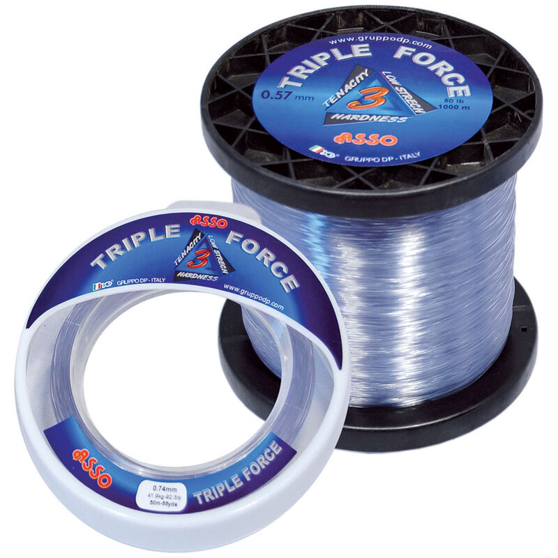 Fil nylon asso triple force 1000m - Nylons | Pacific Pêche