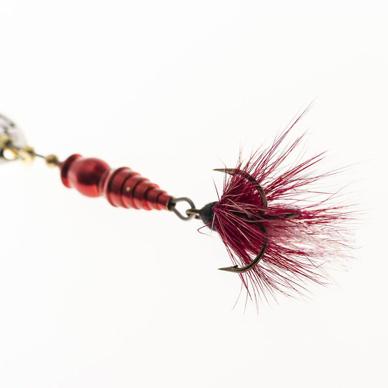 Cuill&egrave;re Tournante Mepps Bug Argent Cherry - Cuill&egrave;res Tournantes | Pacific P&ecirc;che