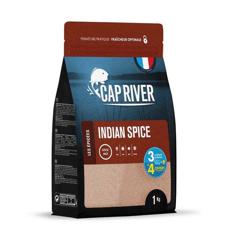 Stick Mix Cap River Indian Spice 1kg - Sticks Mix | Pacific P&ecirc;che