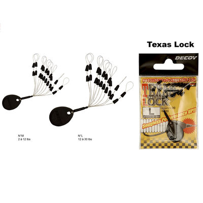Texas Lock Decoy (x20) - Perles et stop float | Pacific Pêche