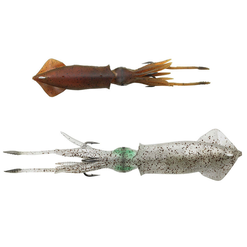 Leurre calamar 3d swim squid savage gear 18cm 50g - Leurres octopus | Pacific P&ecirc;che